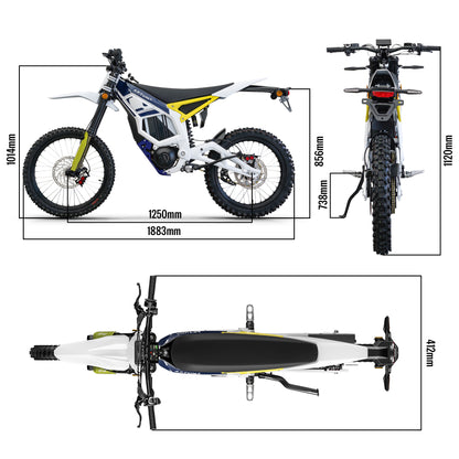 Aptum AP-8F Adult Electric Motorcycle L3e